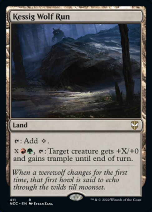 Kessig Wolf Run #411 -  New Capenna Commander