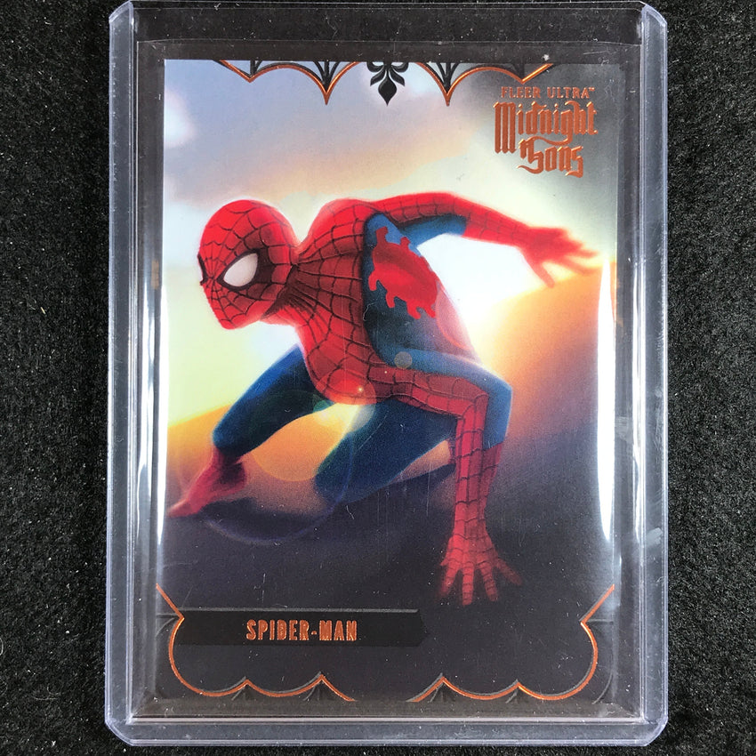 2023 Fleer Ultra Midnight Sons Spider-man Base Orange 22/25