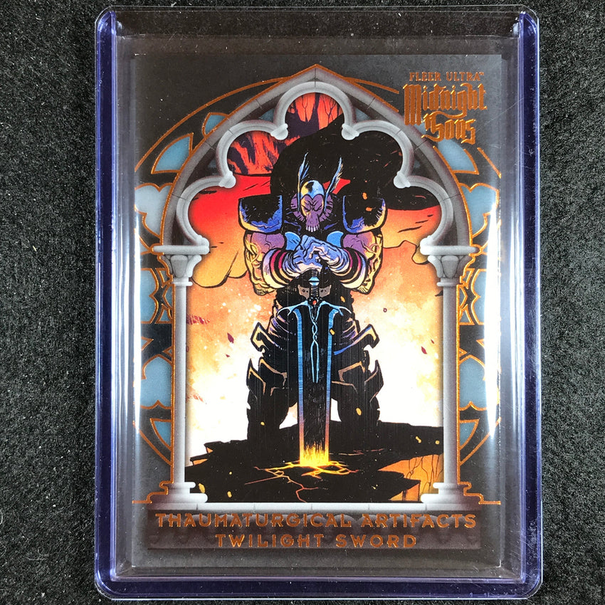 2023 Fleer Ultra Midnight Sons Twilight Sword Artifacts Orange 13/25