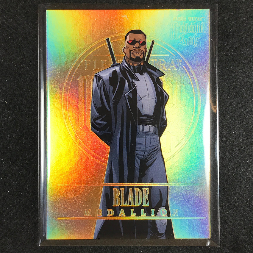 2023 Fleer Ultra Midnight Sons Blade Medallion Gold 115/200