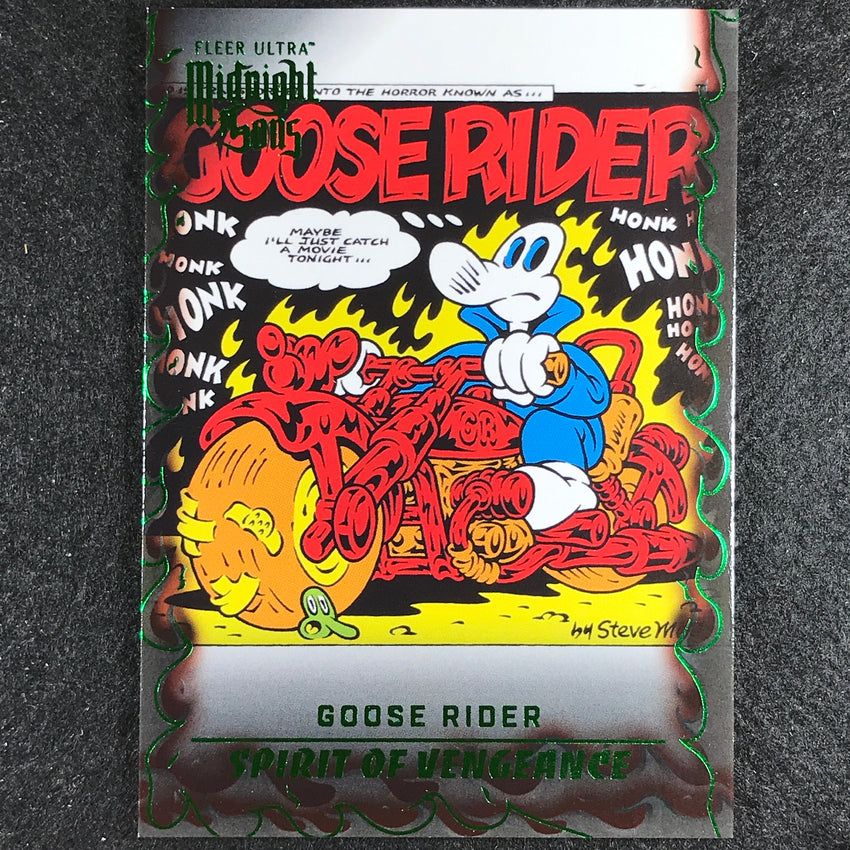 2023 Fleer Ultra Midnight Sons GOOSE RIDER Spirits of Vengeance Green #5