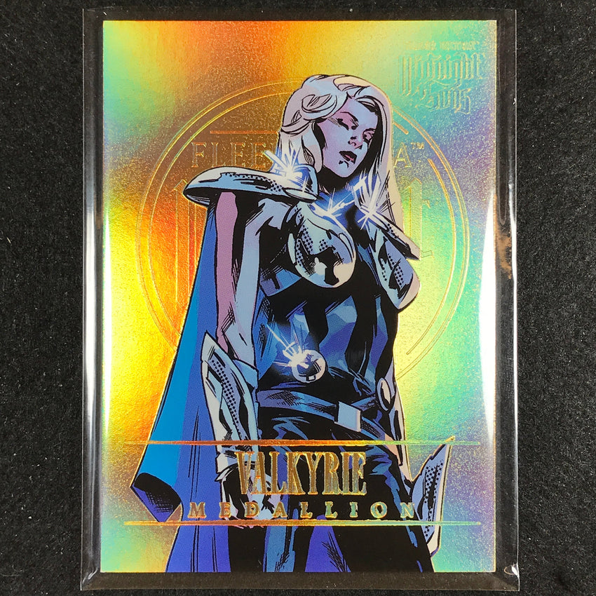 2023 Fleer Ultra Midnight Sons Valkyrie Medallion Gold 147/200