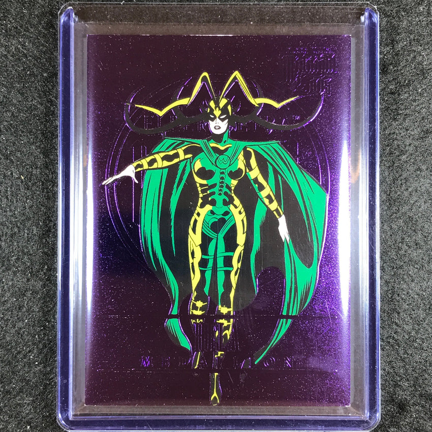 2023 Fleer Ultra Midnight Sons Hela Medallion Purple Amethyst 34/35