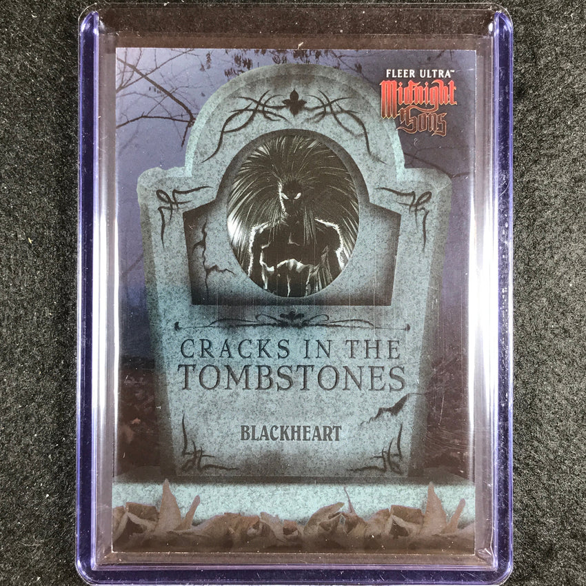 2023 Fleer Ultra Midnight Sons BLACKHEART Cracks in the Tombstones Unopened #10