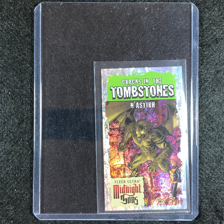 2023 Fleer Ultra Midnight Sons Nastirh Cracks In The Tombstones Mini No 24