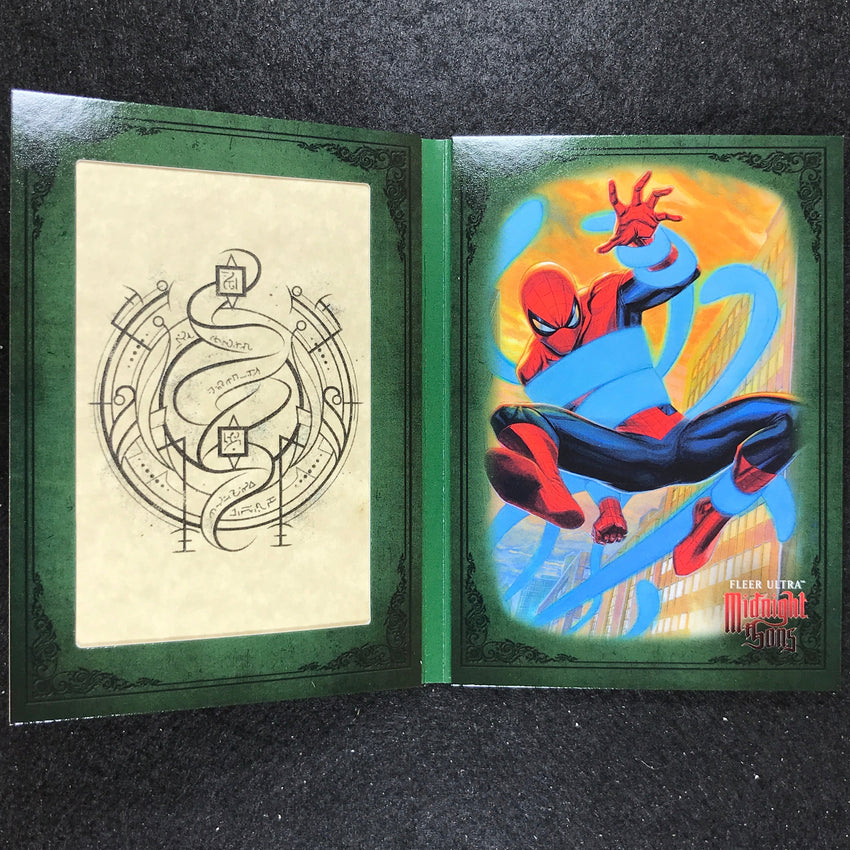 2023 Fleer Ultra Midnight Sons SAPPHIRE BANDS OF STORAAN Dark Texts Booklet #9