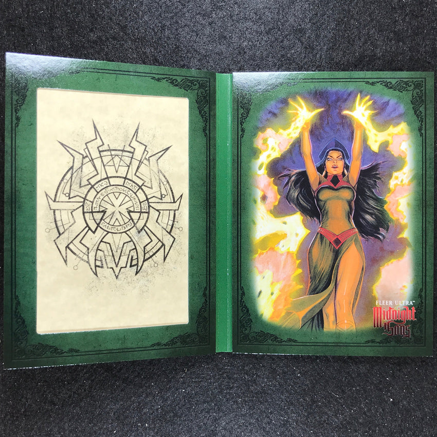 2023 Fleer Ultra Midnight Sons BOLTS OF BEDEVILMENT Dark Texts Booklet #11