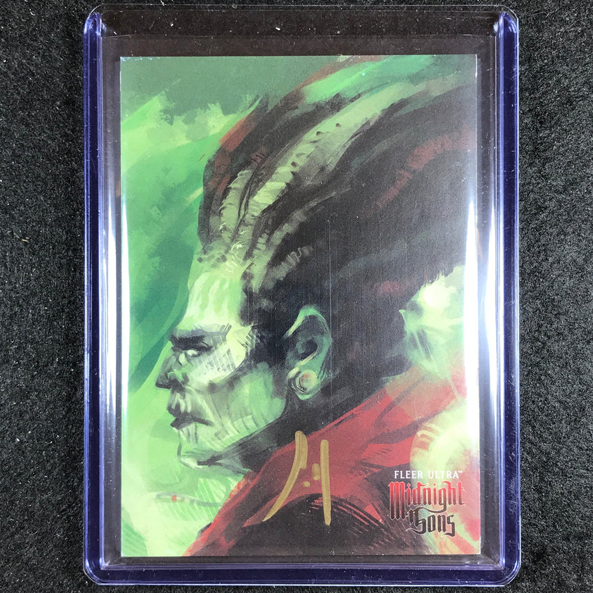 2023 Fleer Ultra Midnight Sons Doctor Voodoo Ultra Shades Auto Meister 6/100