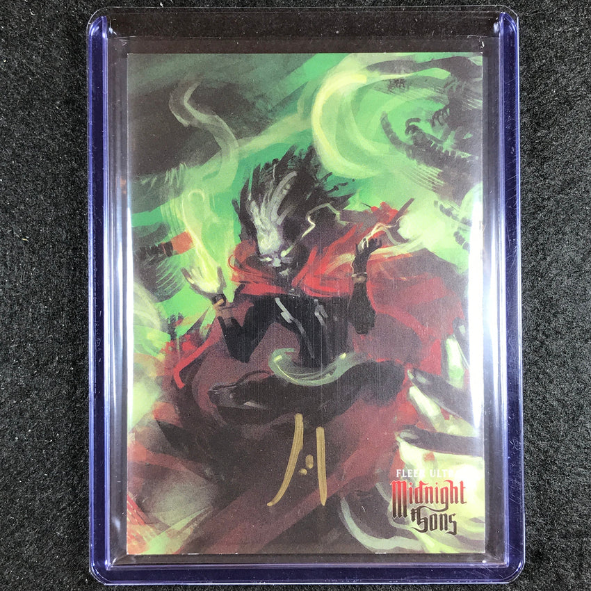 2023 Fleer Ultra Midnight Sons Doctor Voodoo Ultra Shades Auto Meister 85/100