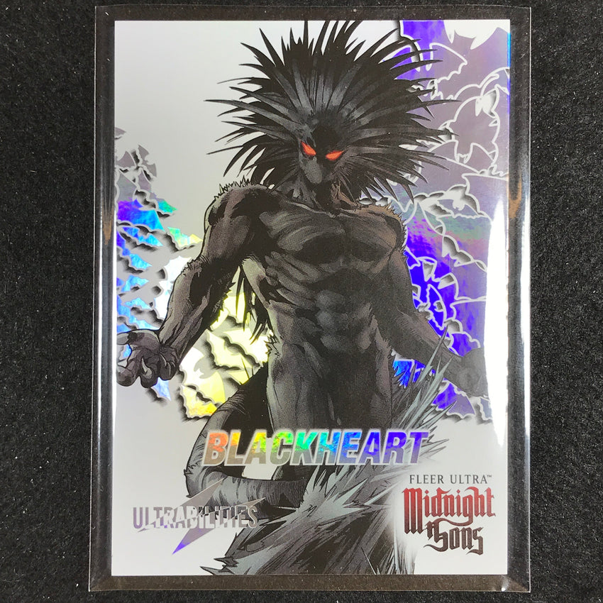 2023 Fleer Ultra Midnight Sons BLACKHEART Ultrabilities #4