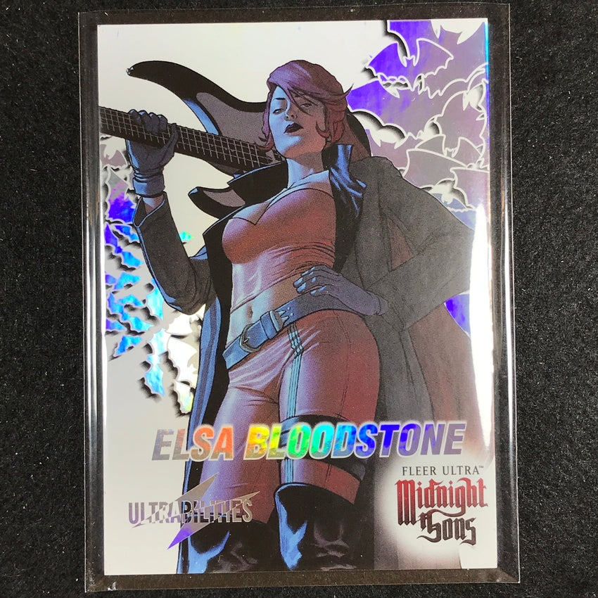 2023 Fleer Ultra Midnight Sons Elsa Bloodstone Ultrabilities No 5