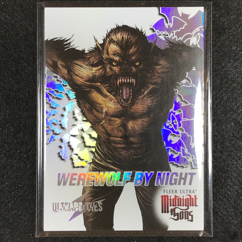 2023 Fleer Ultra Midnight Sons Werewolf By Night Ultrabilities No 12