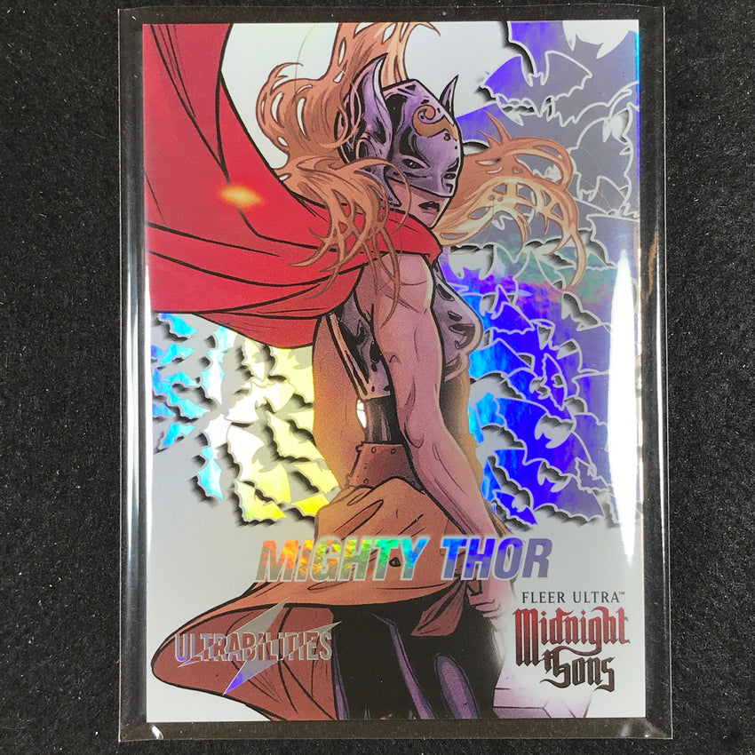2023 Fleer Ultra Midnight Sons MIGHTY THOR Ultrabilities #17