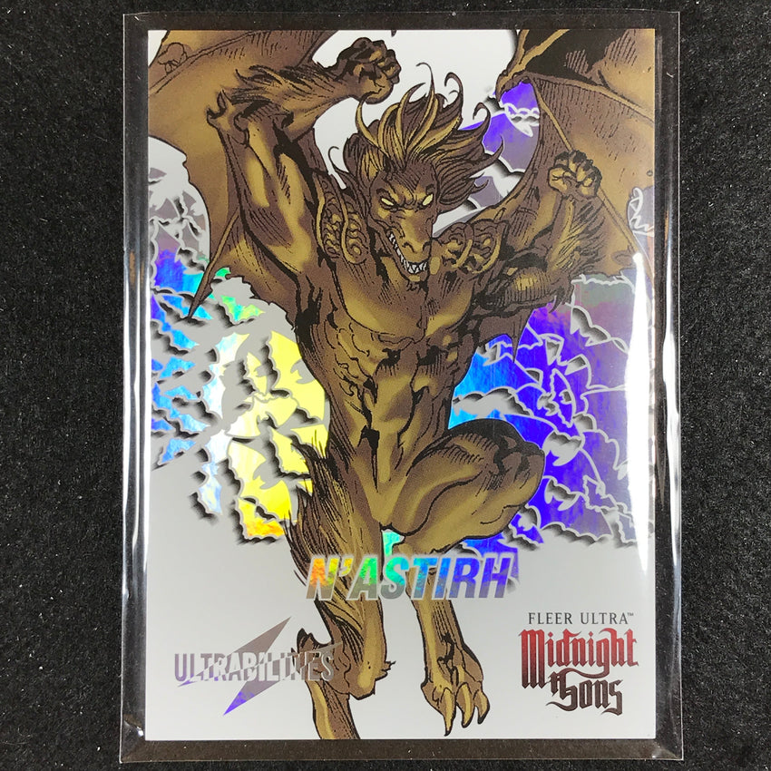 2023 Fleer Ultra Midnight Sons Nastirh Ultrabilities No 24