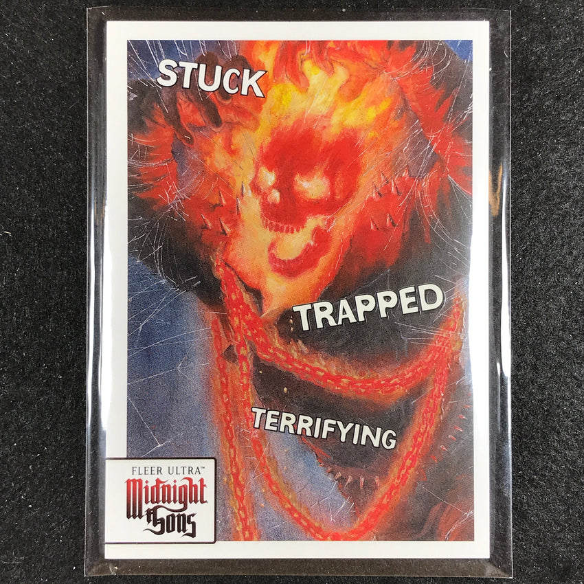 2023 Fleer Ultra Midnight Sons Ghost Rider Late Night Creep Concert No 6