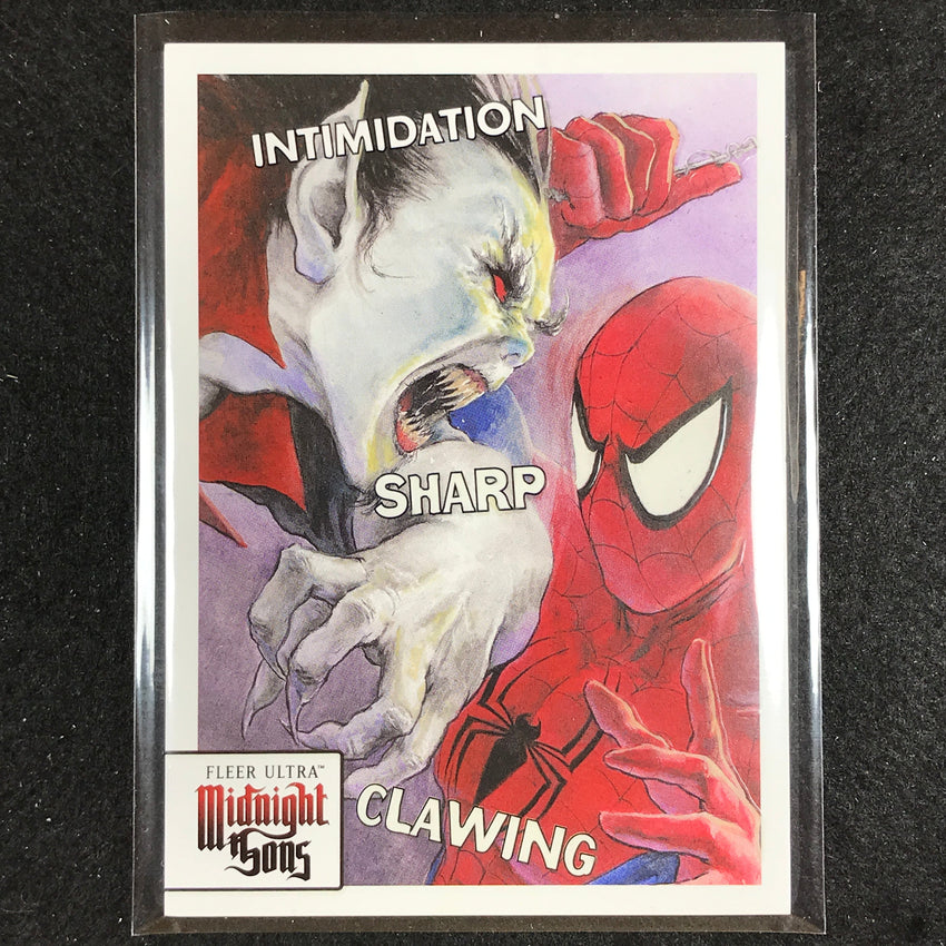 2023 Fleer Ultra Midnight Sons Spider-man Morbius Late Night Creep Concert No 10