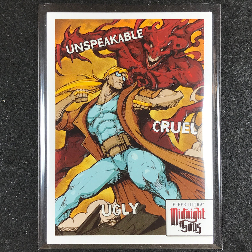 2023 Fleer Ultra Midnight Sons JOHNNY BLAZE Late Night Creep Concert #21