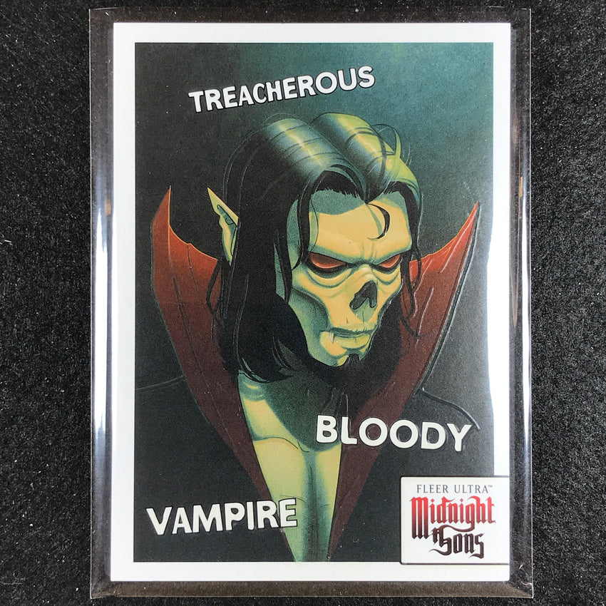 2023 Fleer Ultra Midnight Sons Morbius Late Night Creep Concert No 22