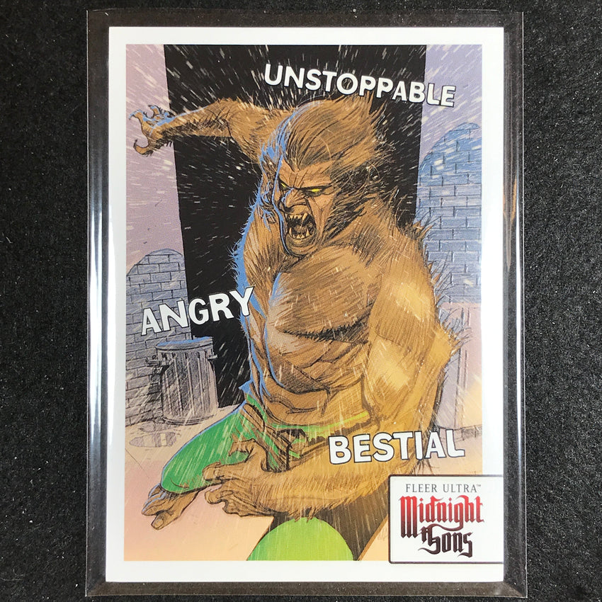 2023 Fleer Ultra Midnight Sons WEREWOLF BY NIGHT Late Night Creep Concert #30