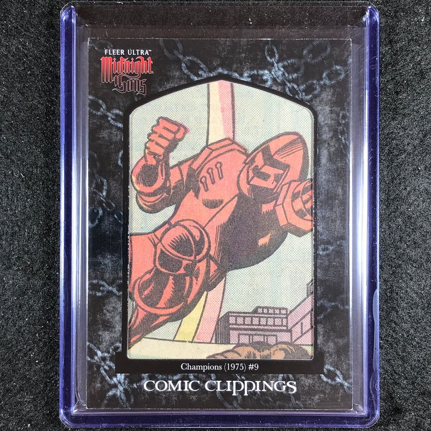 2023 Fleer Ultra Midnight Sons CHAMPIONS (1975) #9 Comic Clippings 32/40 #29