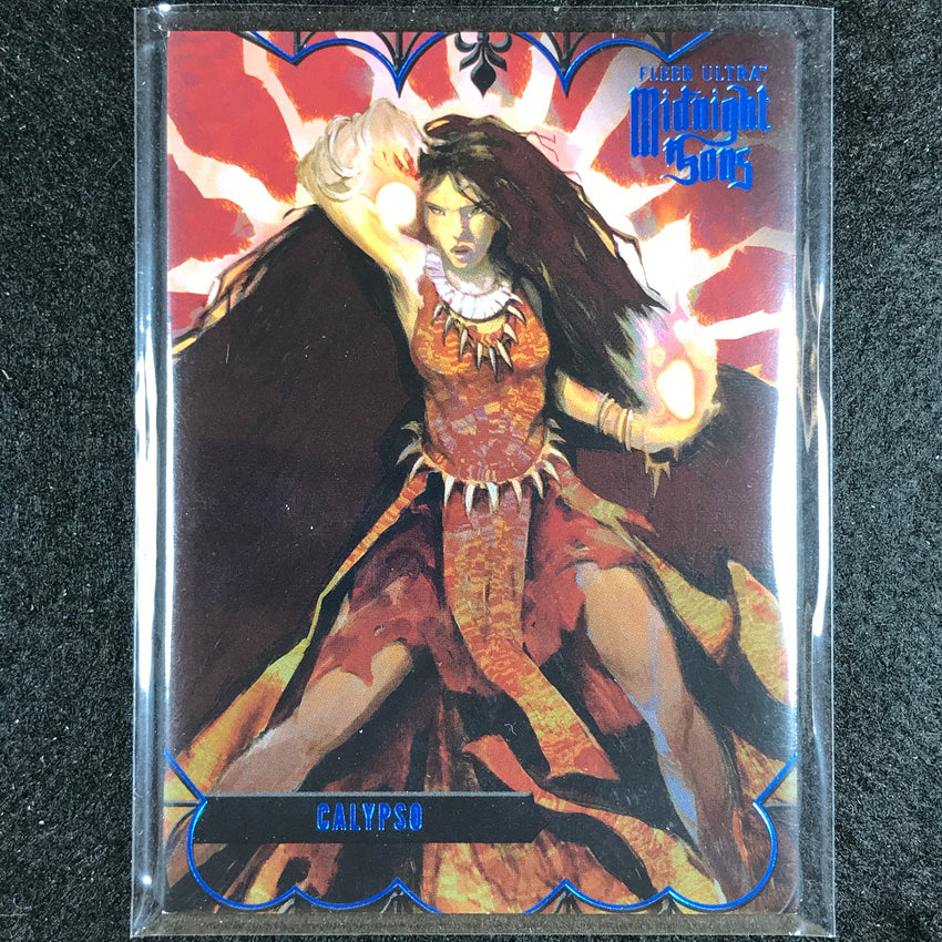 2023 Fleer Ultra Midnight Sons Calypso Base Blue 153/180