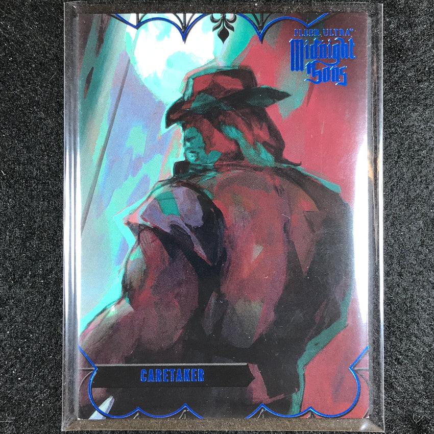 2023 Fleer Ultra Midnight Sons Caretaker Base Blue 162/180
