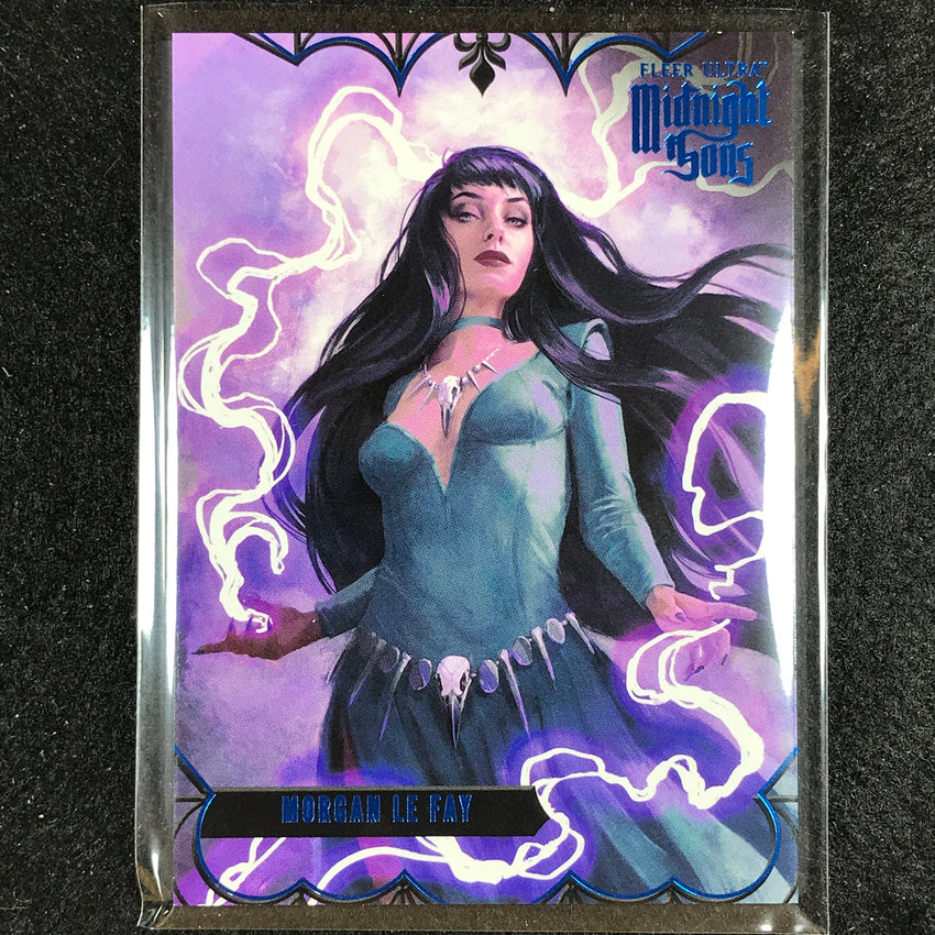 2023 Fleer Ultra Midnight Sons Morgan Le Fay Base Blue 148/180