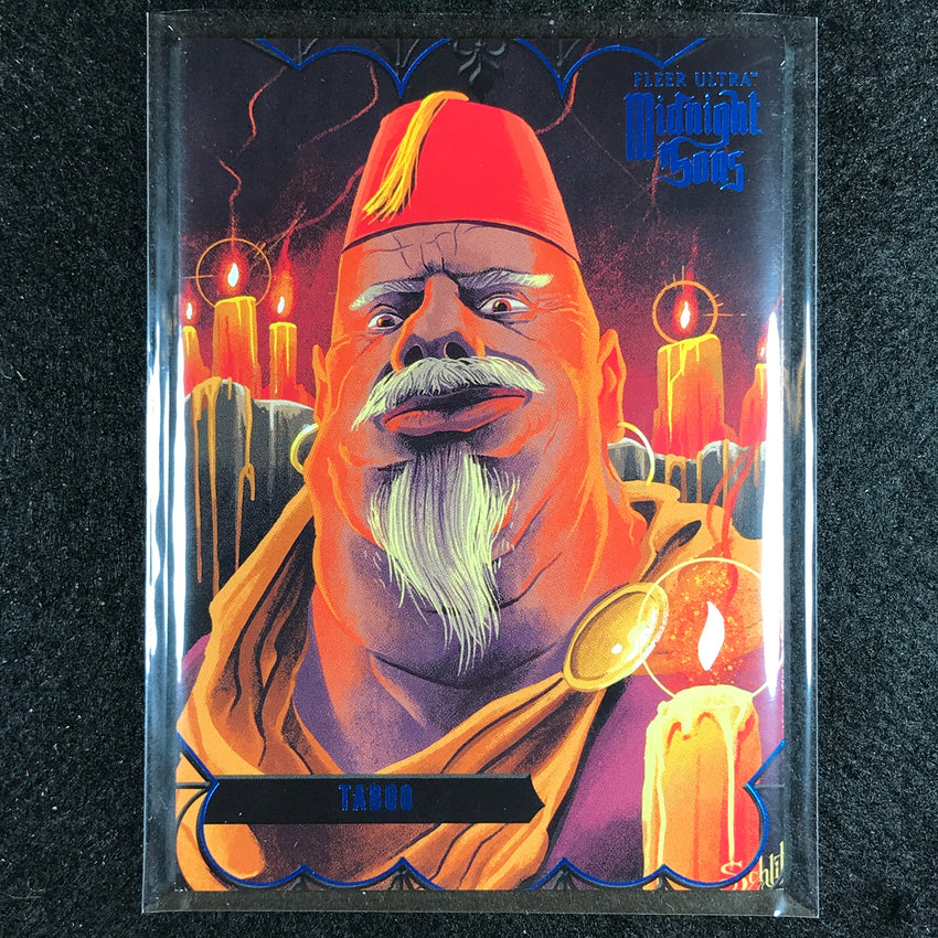2023 Fleer Ultra Midnight Sons Taboo Base Blue 105/180