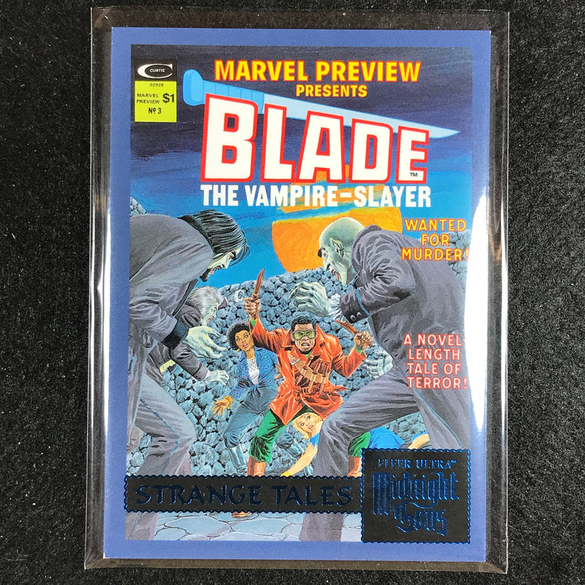 2023 Fleer Ultra Midnight Sons MARVEL PREVIEW (1975) Strange Tales Blue 57/180