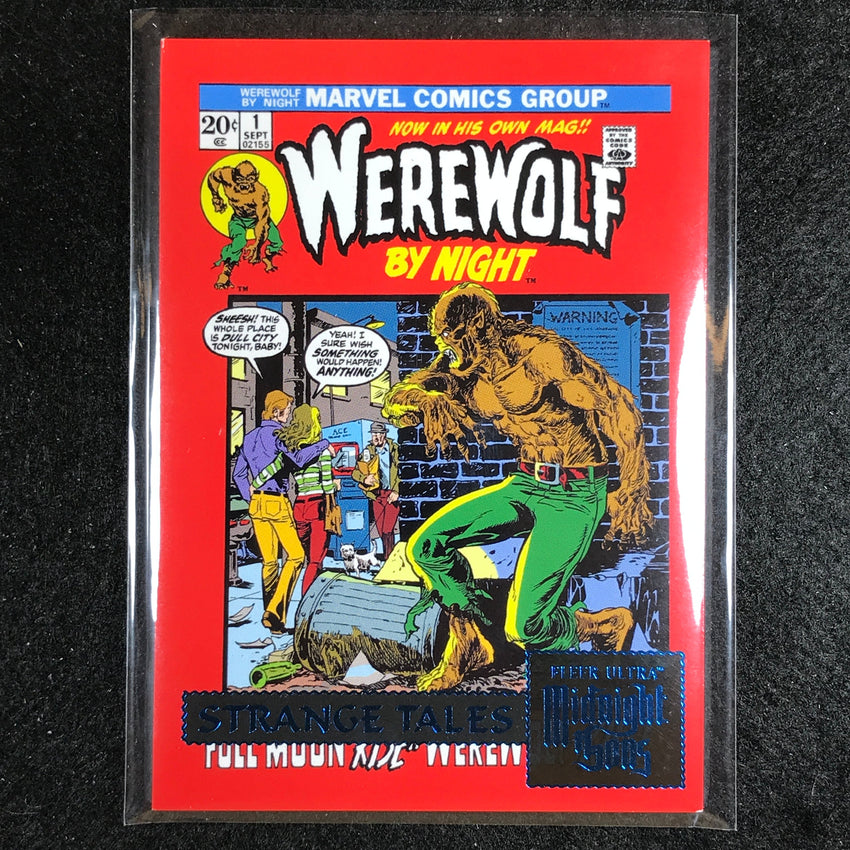 2023 Fleer Ultra Midnight Sons Werwolf By Night Strange Tales Blue 168/180