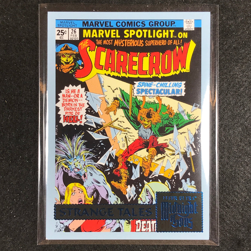2023 Fleer Ultra Midnight Sons MARVEL SPOTLIGHT (1971) Strange Tales Blue 43/180