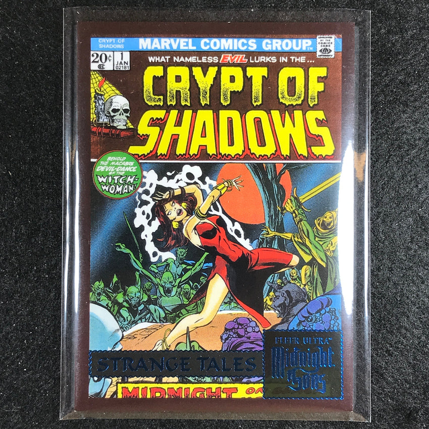 2023 Fleer Ultra Midnight Sons CRYPT OF SHADOWS (1973) Strange Tales Blue 69/180