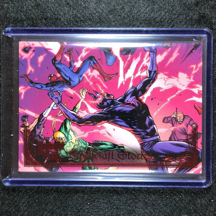 2023 Fleer Ultra Midnight Sons Shadowland Spellcraft Stories Red 13/100