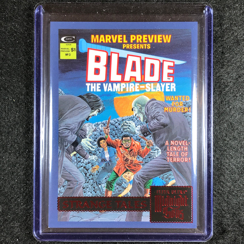 2023 Fleer Ultra Midnight Sons MARVEL PREVIEW (1975) Strange Tales Red 86/100