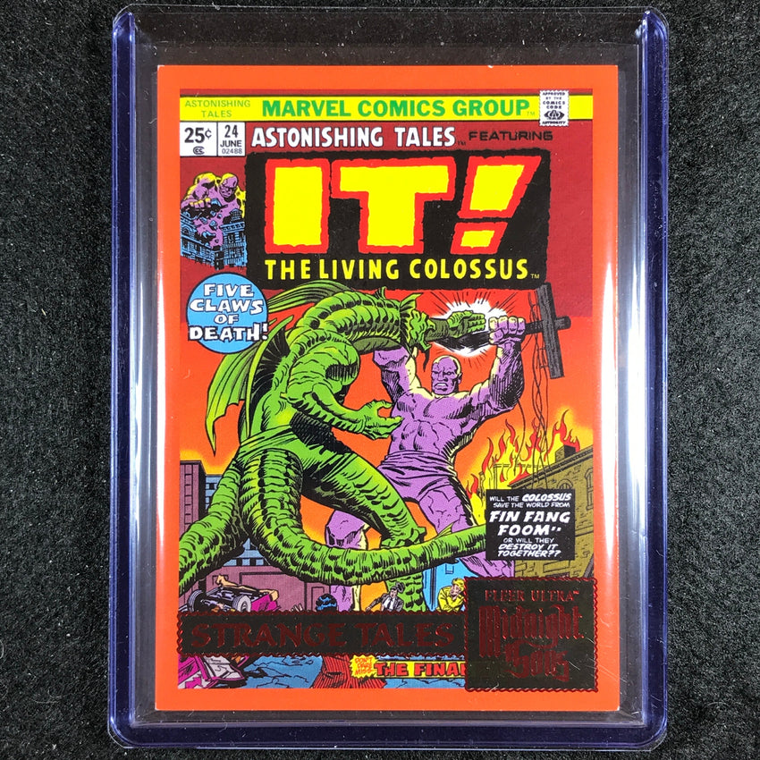 2023 Fleer Ultra Midnight Sons ASTONISHING TALES (1970) Strange Tales Red 1/100