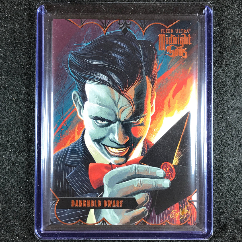 2023 Fleer Ultra Midnight Sons Darkhold Dwarf Base Orange 8/25