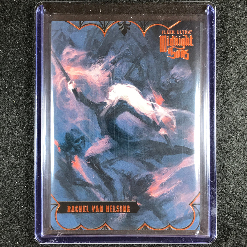 2023 Fleer Ultra Midnight Sons Rachel Van Helsing Base Orange 8/25