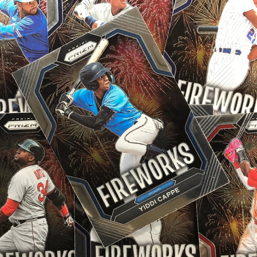 2023 Prizm MLB ENDY RODRIGUEZ Fireworks Base #9