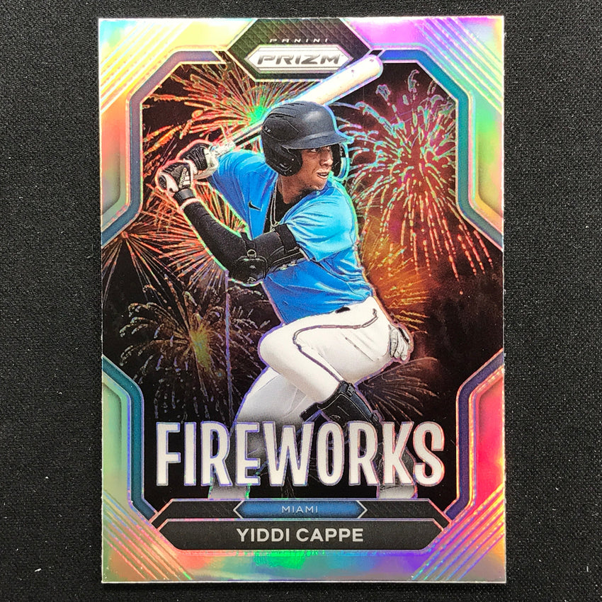 2023 Prizm MLB YIDDI CAPPE Fireworks Silver Prizm #1