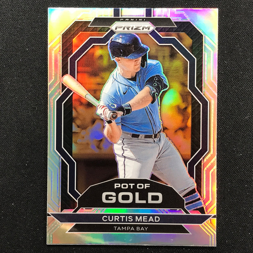 2023 Prizm Mlb Curtis Mead Pot Of Gold Silver Prizm No 2