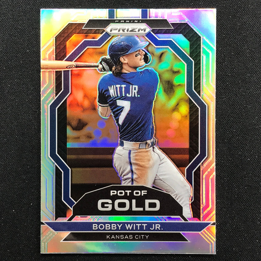 2023 Prizm Mlb Bobby Witt Jr. Pot Of Gold Silver Prizm No 3