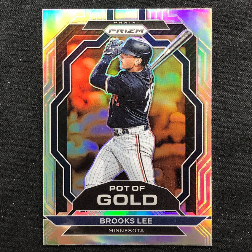2023 Prizm MLB BROOKS LEE Pot of Gold Silver Prizm #6