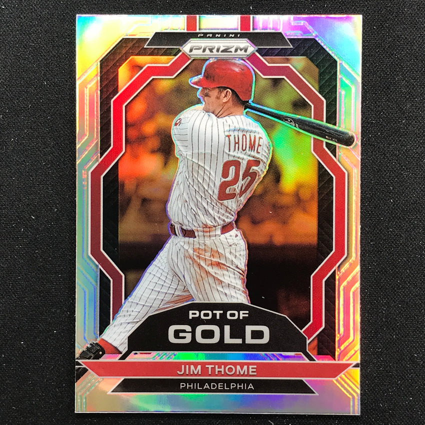2023 Prizm MLB JIM THOME Pot of Gold Silver Prizm #15