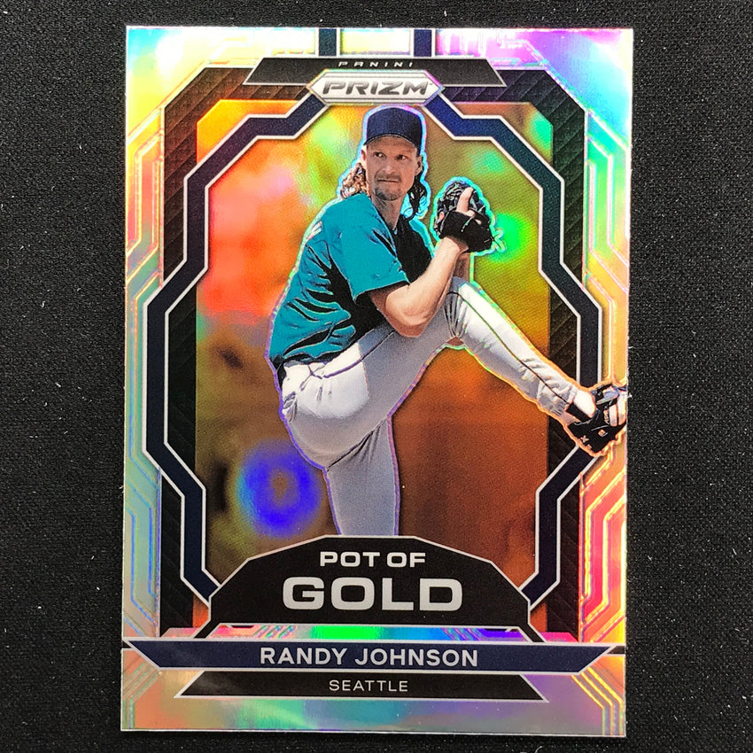 2023 Prizm MLB RANDY JOHNSON Pot of Gold Silver Prizm #19