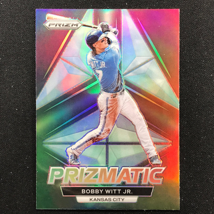 2023 Prizm MLB BOBBY WITT JR. Prizmatic Silver Prizm #1