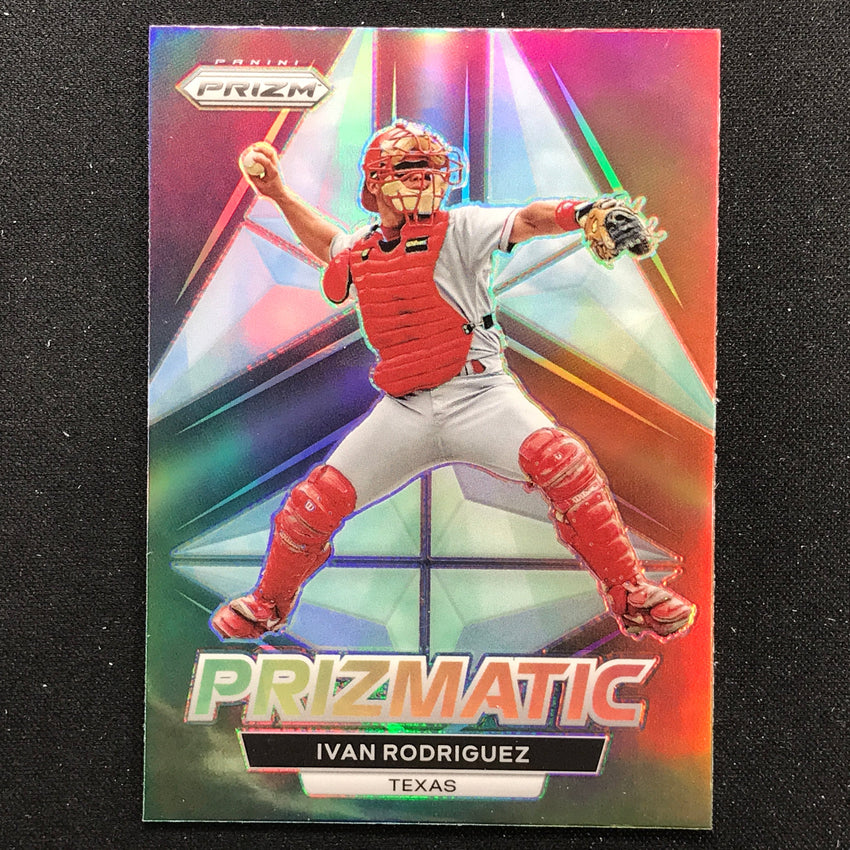 2023 Prizm MLB IVAN RODRIGUEZ Prizmatic Silver Prizm #2