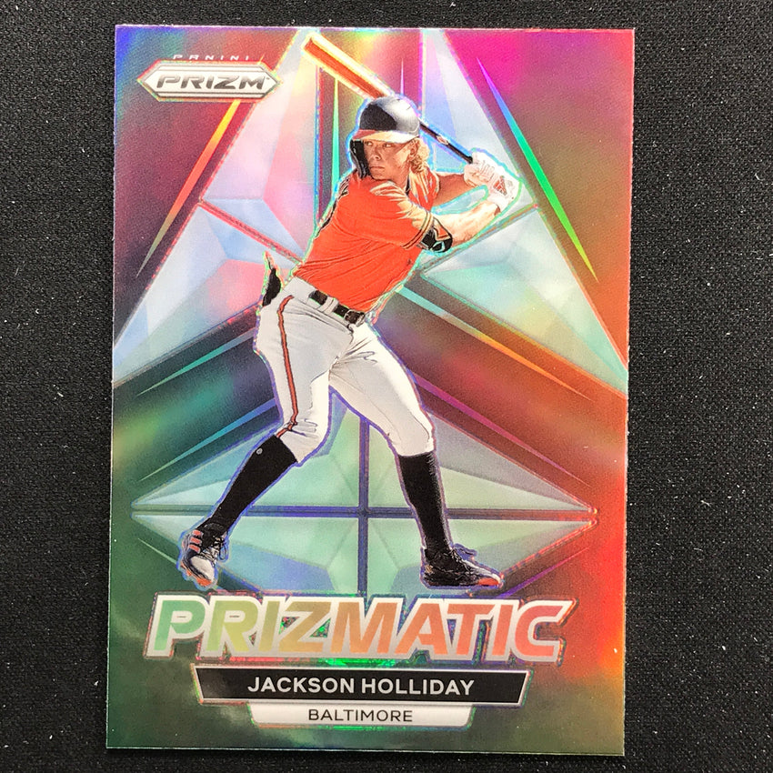 2023 Prizm Mlb Jackson Holliday Prizmatic Silver Prizm No 18