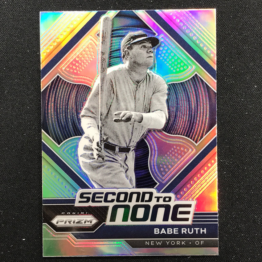 2023 Prizm Mlb Babe Ruth Second To None Silver Prizm No 18