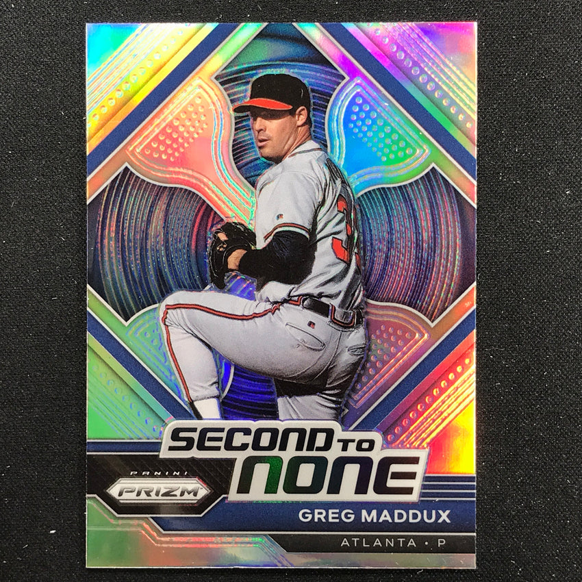 2023 Prizm Mlb Greg Maddux Second To None Silver Prizm No 20