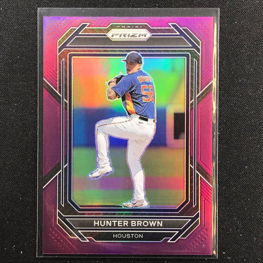2023 Prizm MLB HUNTER BROWN Purple 58/99 #64